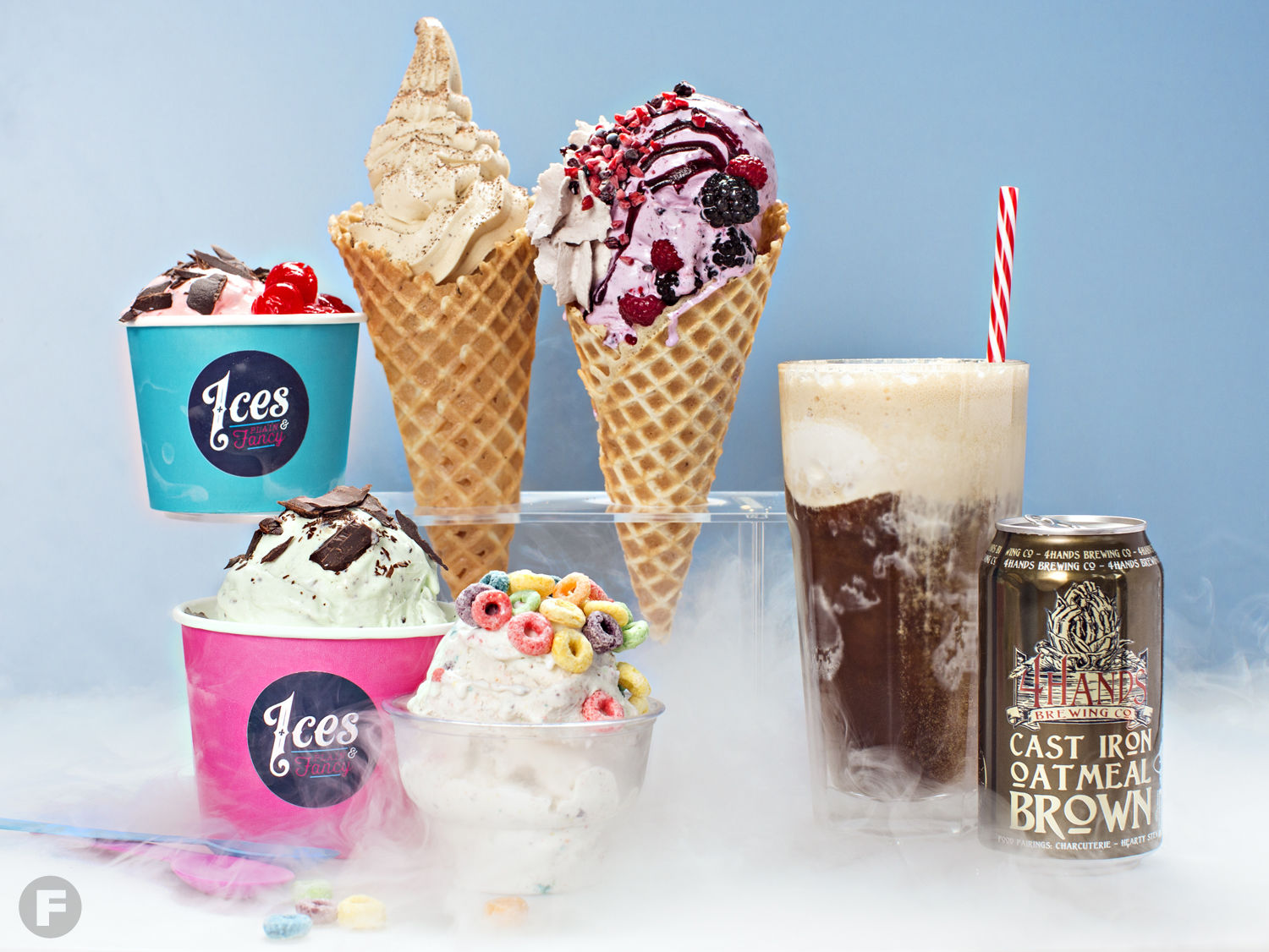 Ices Plain & Fancy Ice Cream